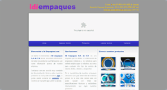 Desktop Screenshot of idiempaques.com